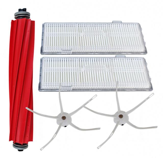 Filtry a kartáče pro XIAOMI Roborock S7, S7 Plus, S7 Max, S7 Max V Ultra sada 5ks