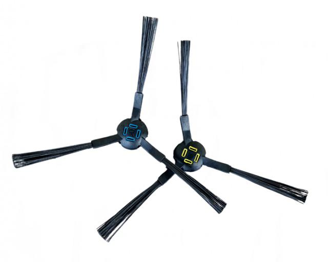 Kartáčky pro ETA Falco, Stormio, iLife/Zaco A7, A9S, V8s, Silvercrest SSRA1 boční, 2ks