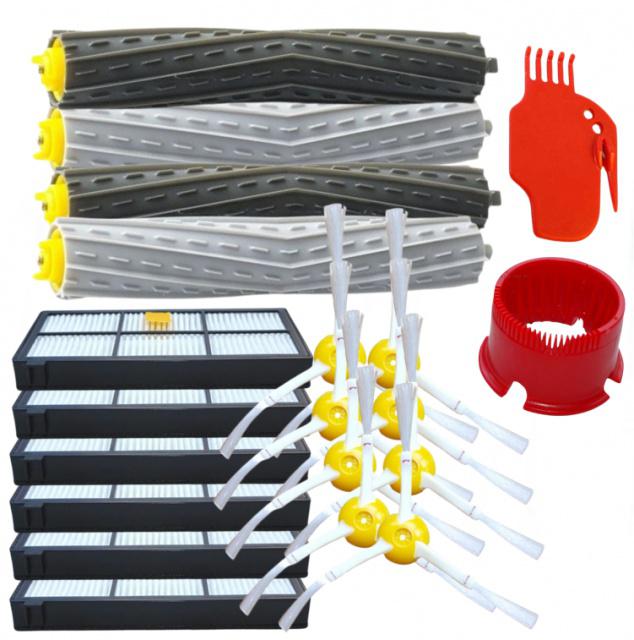 Kartáče a HEPA filtry pro iROBOT Roomba 866 20ks