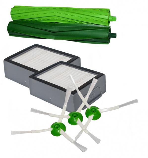 7ks Kartáče a HEPA filtry pro iRobot Roomba e5, e6, i3, i4, i5, i6, i7, i8, j7, j9 sada