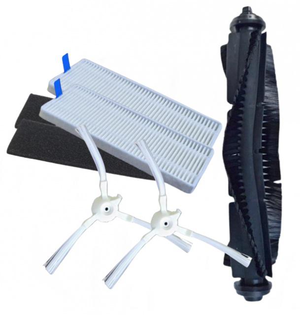 5ks Kartáče a HEPA filtry pro ETA Raggio, Rowenta S75 X-Plorer a 360 Robot Vacuum S6 sada