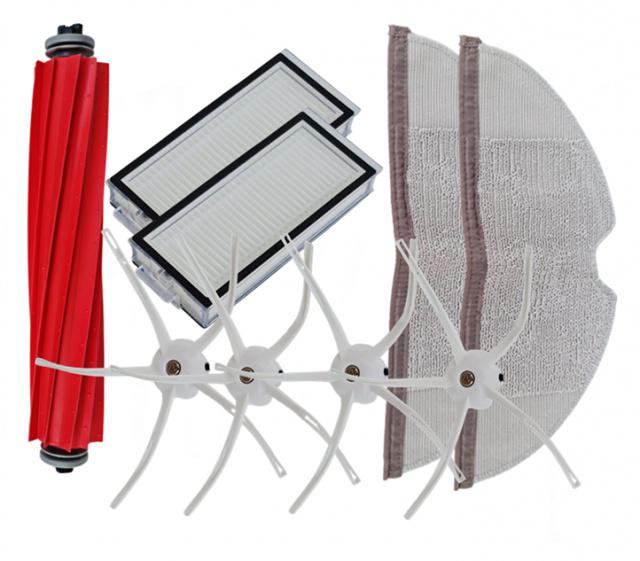 9ks Sada HEPA filtry, kartáče pro ROBOROCK Q7 Max, Q7 Max Plus, T8 s mopy