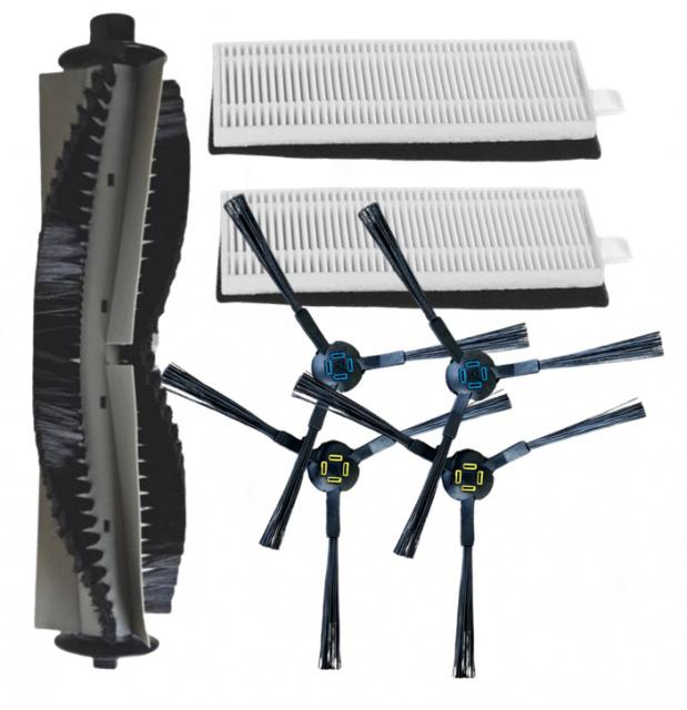 7ks Sada kartáče a HEPA filtry pro SILVERCREST SSRA1 a ETA Falco 1515, 2515