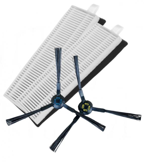 HEPA filtry pro ETA Falco, SILVERCREST SSRA1, iLife, Zaco, Tesla, sada 4ks