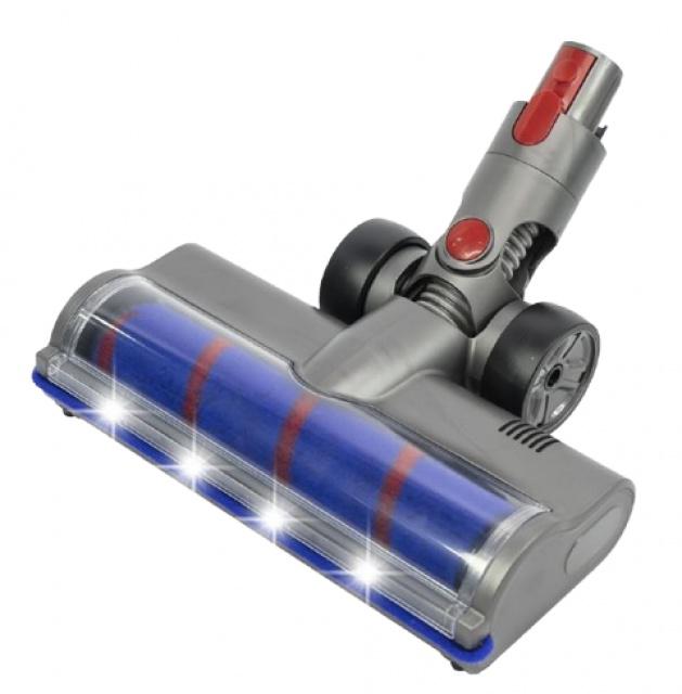 El. motorizovaná hubice pro DYSON V15, V11, V10, V8, V7 s 4x LED světlem