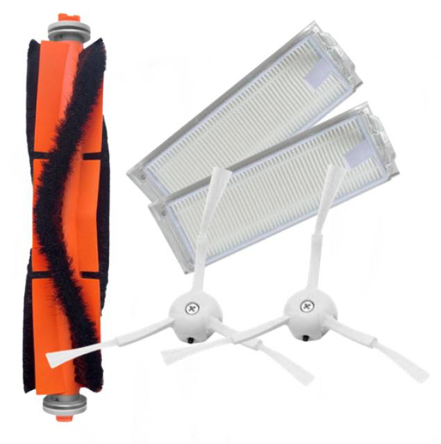 5ks HEPA filtry a kartáče pro XIAOMI Mi Robot Vacuum Mop 2 Pro/Mop 2 Lite