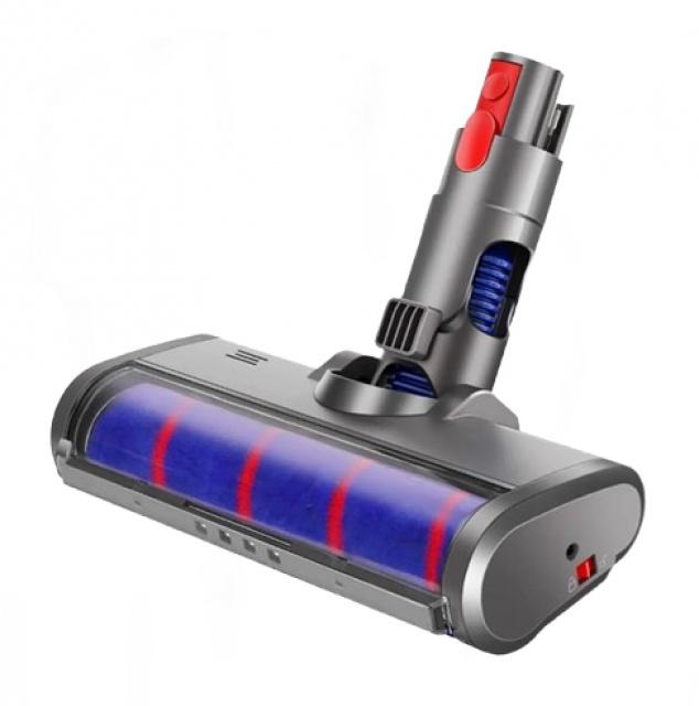 DSN02 Elektro hubice pro DYSON V15, V11, V10, V8, V7 : Fluffy měkký válec a LED světla