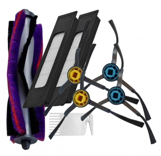 Fotografie HEPA filtry a kartáče k vysavači HISENSE RVCL144ABEVO 8ks sada