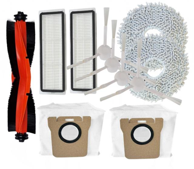 Náhradní kartáče, filtry a mopy pro XIAOMI Mi Robot Vacuum X10 EU 11 ks sada
