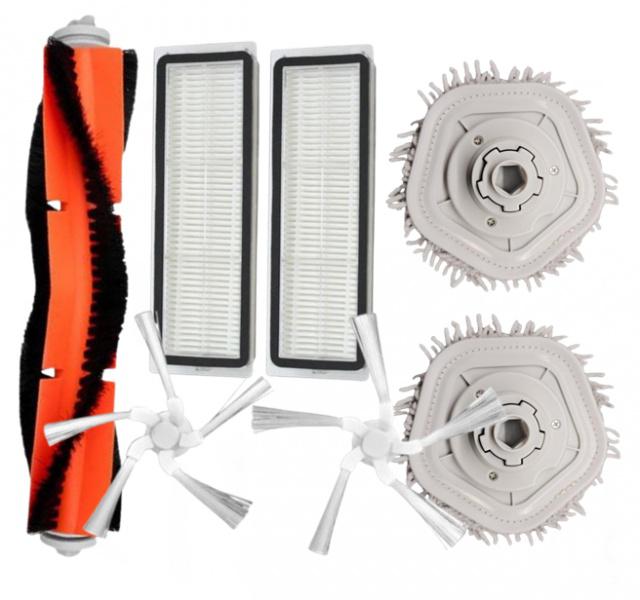 Fotografie Kartáče, HEPA filtry, držáky mopu s mopy pro XIAOMI DreameBot W10 7ks sada