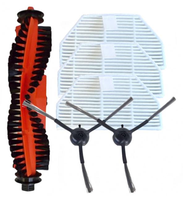 Fotografie Kartáče a HEPA filtry k vysavači ROIDMI EVA 2023 sada 6ks