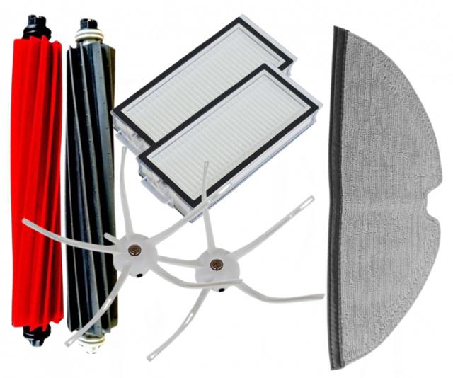 Fotografie Kartáče a filtry pro ROBOROCK Q8 Max Plus White a mop, sada 7ks