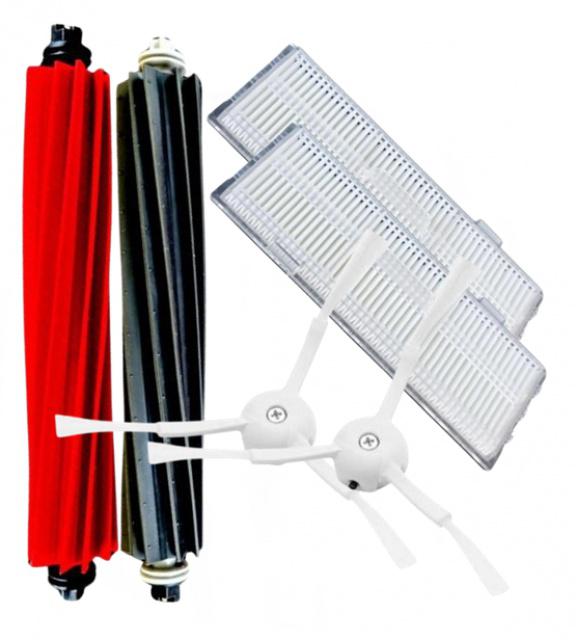 Fotografie HEPA filtry a kartáče pro XIAOMI Mi Roborock S8 Pro Ultra sada 6ks