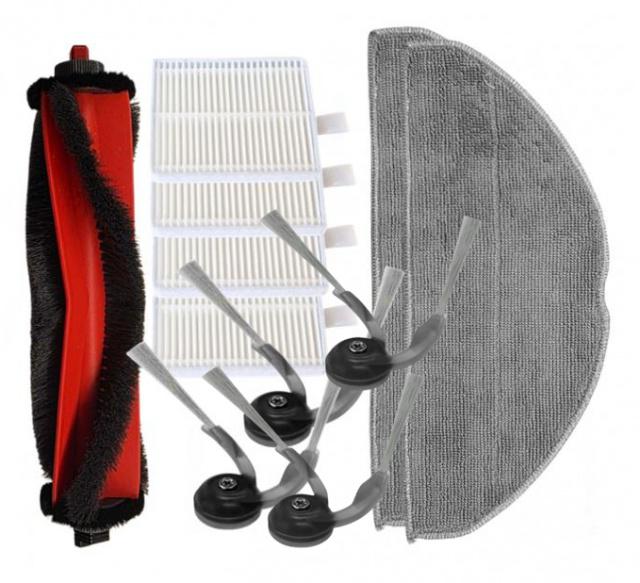 11ks HEPA filtry, kartáče a mopy pro ROBOROCK Q7 BF/M5/L5/TF sada