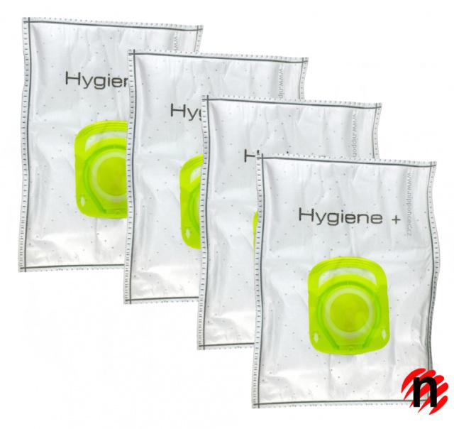 Sáčky Hygiene + pro vysavač ROWENTA RO 6300 až 6399 Silence Force Compact 4A 4ks Aromatic