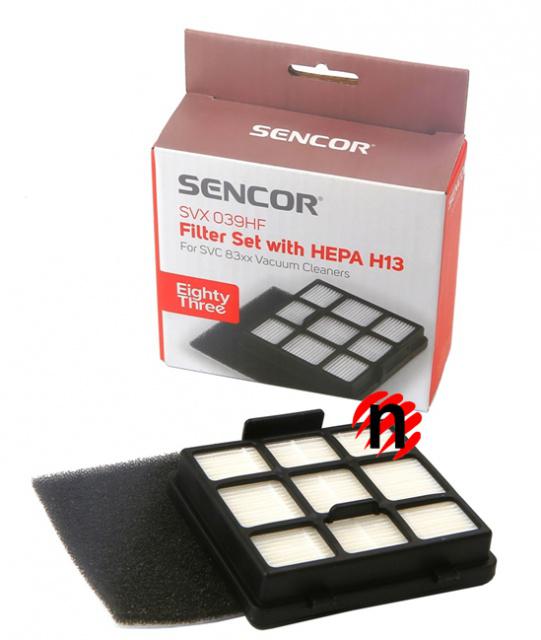 Sada filtrů Sencor SVX039 pro SENCOR SVC 8300TI Eighty Three