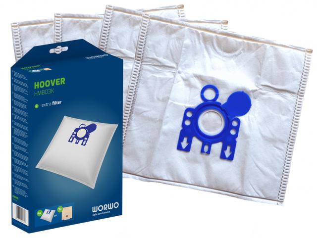 Textilní sáčky do vysavačů HOOVER Micropower SC 100 až 155, 4ks