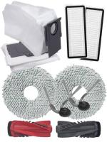 10ks Sada kart���, filtr�, mop� pro ROBOROCK QRevo Curv / Edge / 5AE se s��ky