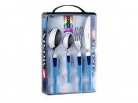 24-dílný set příboru Monix Rainbow Cobalto