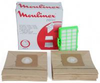 Sáčky a HEPA filtr pro MOULINEX Zelio papírové 10+1ks