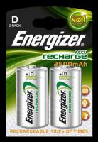 Baterie Energizer nabjec velk mono HR20/2500mAh 2ks