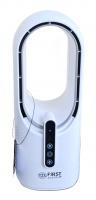 Bezlopatkov sloupov stoln ventiltor First Austria FA-5552-WI, LED osvtlen, USB-C