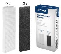 HEPA filtry a pěnové filtry Concept VRP0020 omývatelné, 2+2ks