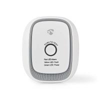 Detektor plynu SmartLife Nedis ZBDG11CWT, Zigbee 3.0, sov napjen