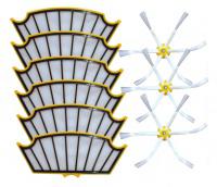 Filtry a kartky 6R k vysavai iROBOT - Roomba 556 6+3ks