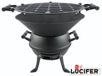 Gril na devn uhl Lucifer Soudek 35 cm