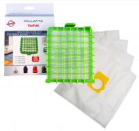 HEPA filtr ROWENTA ZR004801 (originál H12) + 4x náhradní sáček