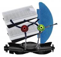 HEPA filtry, karte a mop pro CECOTEC Conga 7290/7490 Eternal Genesis X-Treme, sada 6ks