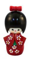 Japonská panenka Kokeshi Benikosode 14 cm