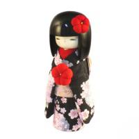 Japonsk panenka Kokeshi Geja Kyo-Bijin, 19,5 cm