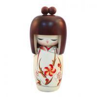 Japonsk panenka Kokeshi Harunoyume 15,5 cm