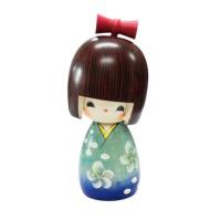 Japonsk� panenka Kokeshi Koyuki-Chan - Jemn� kr�sa zimy, 13,5 cm