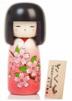 Japonsk panenka Kokeshi Sakura 16 cm