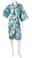 Japonsk dmsk kimono Yukata Ribbon krtk