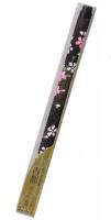 Japonsk kaligrafick pero KOTO Pink Flowers ern 17,6 cm