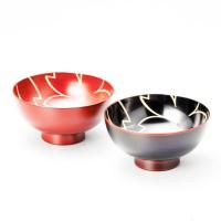 Japonsk misky Cherry Blossom 1+1 ks - Urushi lak