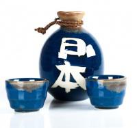 Japonský saké set Nippon AO Blue