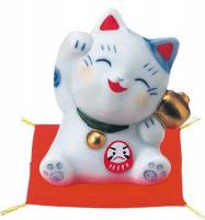 Japonsk koka tst Maneki Neko Daruma 5,5cm