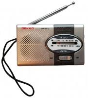 Mini rádio Dekko AM/FM 2 Band (9,5 cm) Black