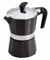 Moka konvice Pedrini Aroma Dark Grey 6 lk