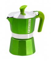 Moka konvice Pedrini Aroma Color Summer Green 3 lky (150ml)