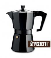 Moka konvice Pezzetti ItalExpress, ern,  6 lk