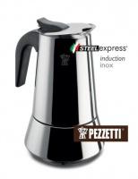 Moka konvice Pezzetti SteelExpress, nerez, 4 lky