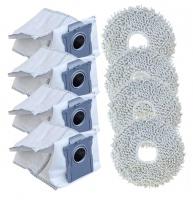 Mopy a s��ky pro DREAME X30 Ultra, L40s, L40 Utra, X40, Mova V50 a dal��, 4+4ks sada