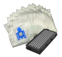 HEPA filtr pro MIELE S6 S6350, S6360, S6390 a sáčky 12ks