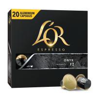 Kávové kapsle L&#39;OR Espresso Onyx 20ks